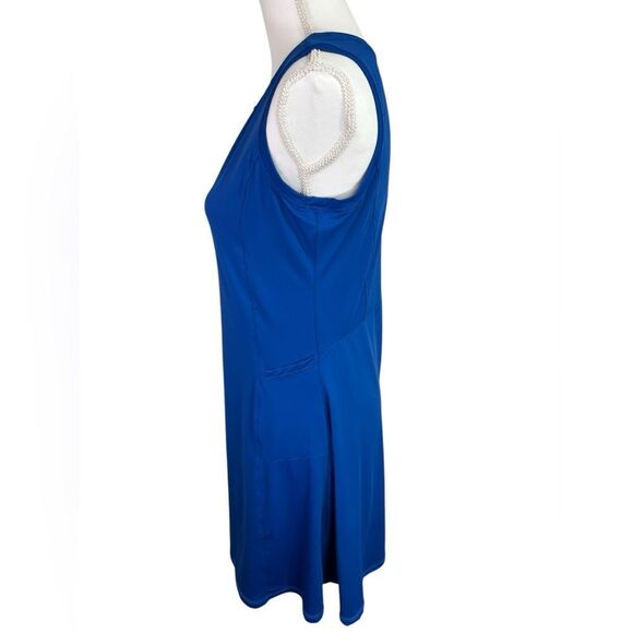 Bright Blue Tennis Romper Dress Sleeveless Size M - Picture 7 of 10